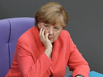 Merkel shaken by the news that...